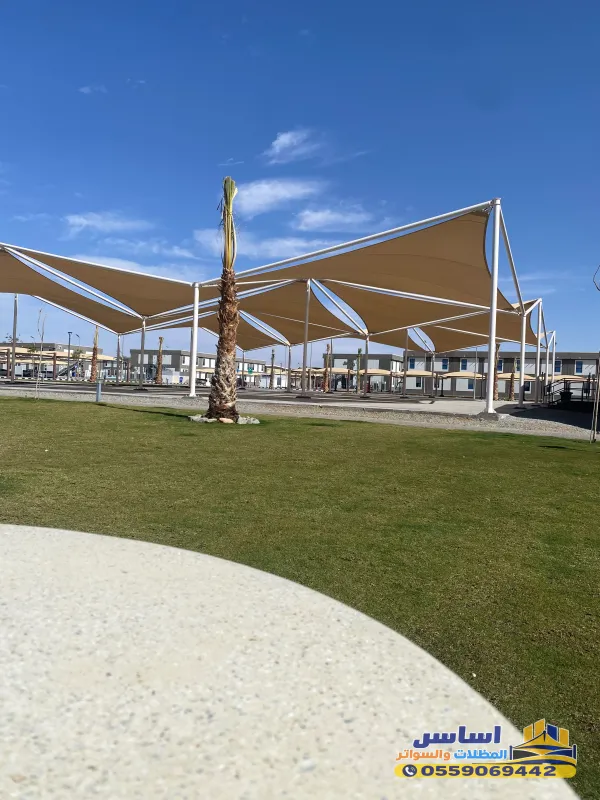 تركيب مظلات سيارات وحدائق في الرياض