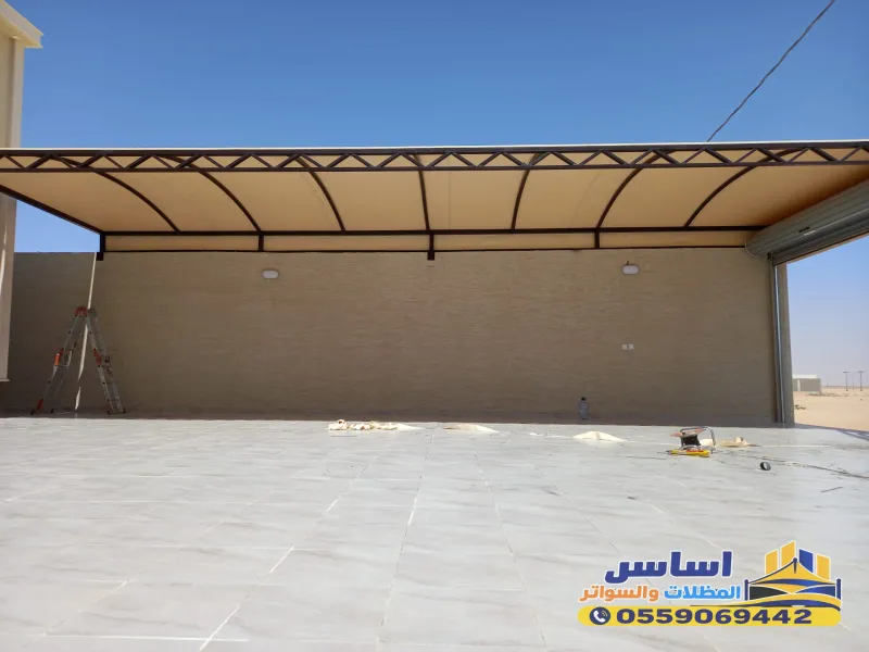 مظلات مواقف سيارات ومنازل بالرياض